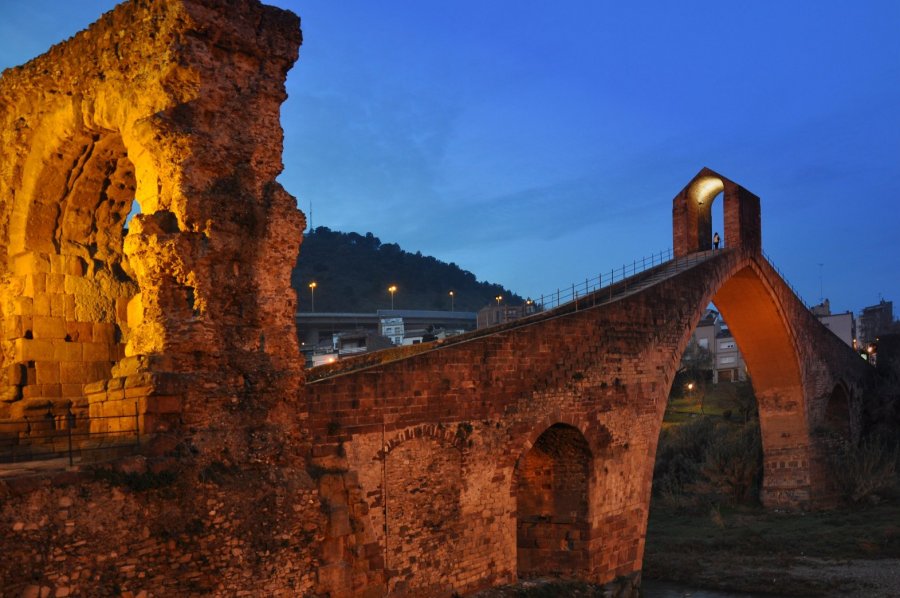 Чертов мост в Мартореле, Каталония, Испания